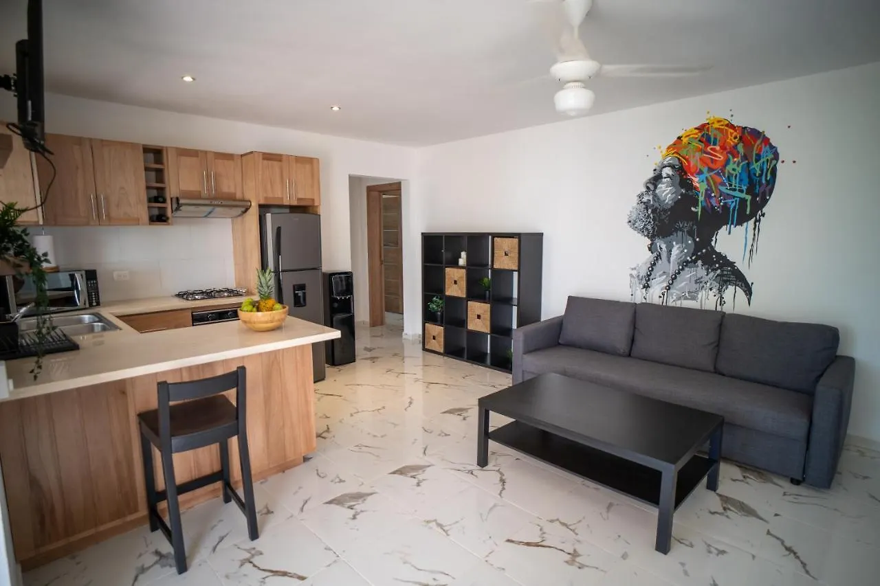 Apartmán Escapade Artistique Dans Residence Las Terrenas Dominikánská republika